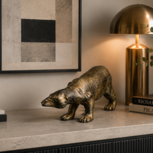 Pierre Chenet – Ours en bronze signé – Sculpture animalière